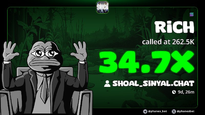 RICH — ran 34.7× after the Shoal signal